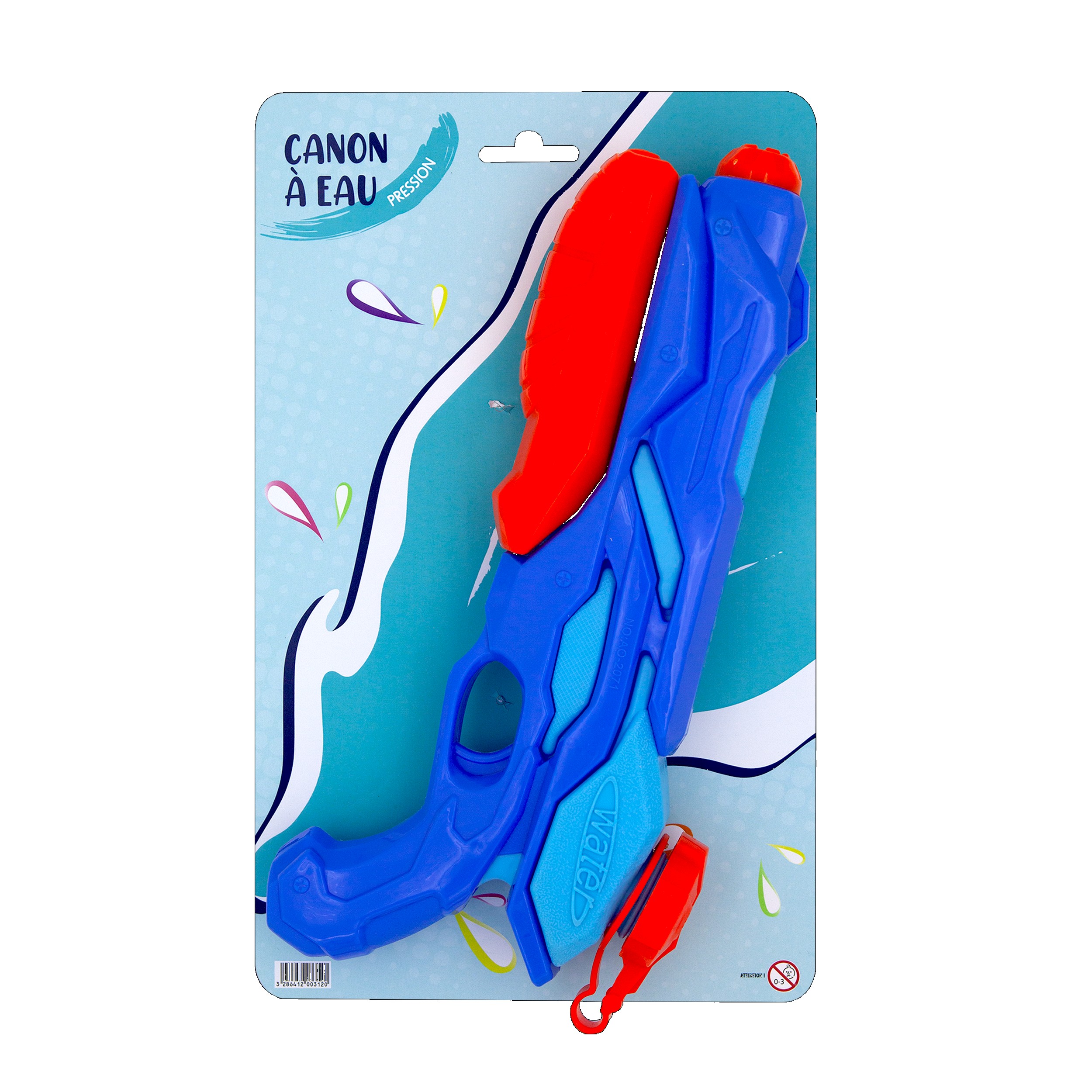 CAÑÓN DE AGUA A PRESIÓN WARRIOR 30CM?v=6982b5506d55f