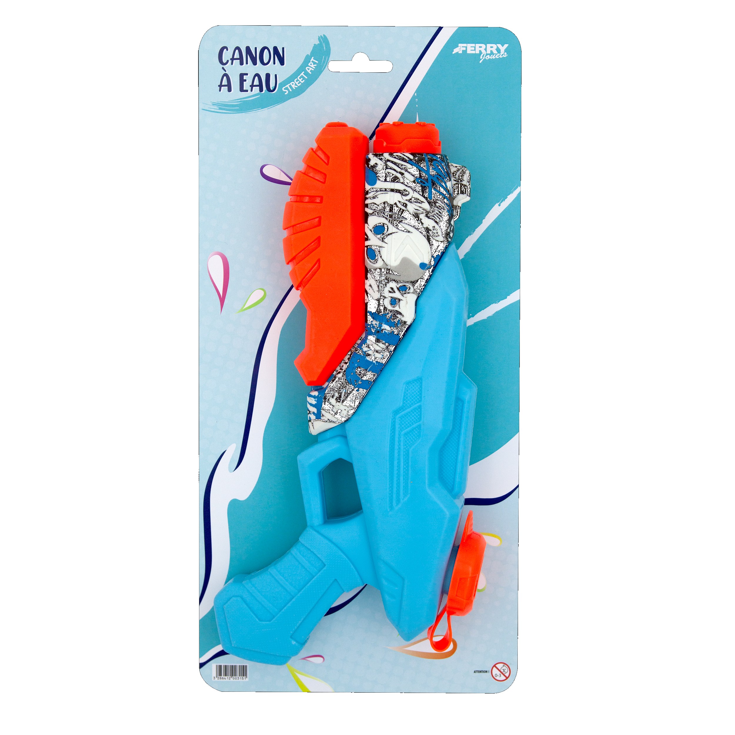 CAÑÓN DE AGUA A PRESIÓN DE 29 CM DE ARTE CALLEJERO?v=6982b55075c5f