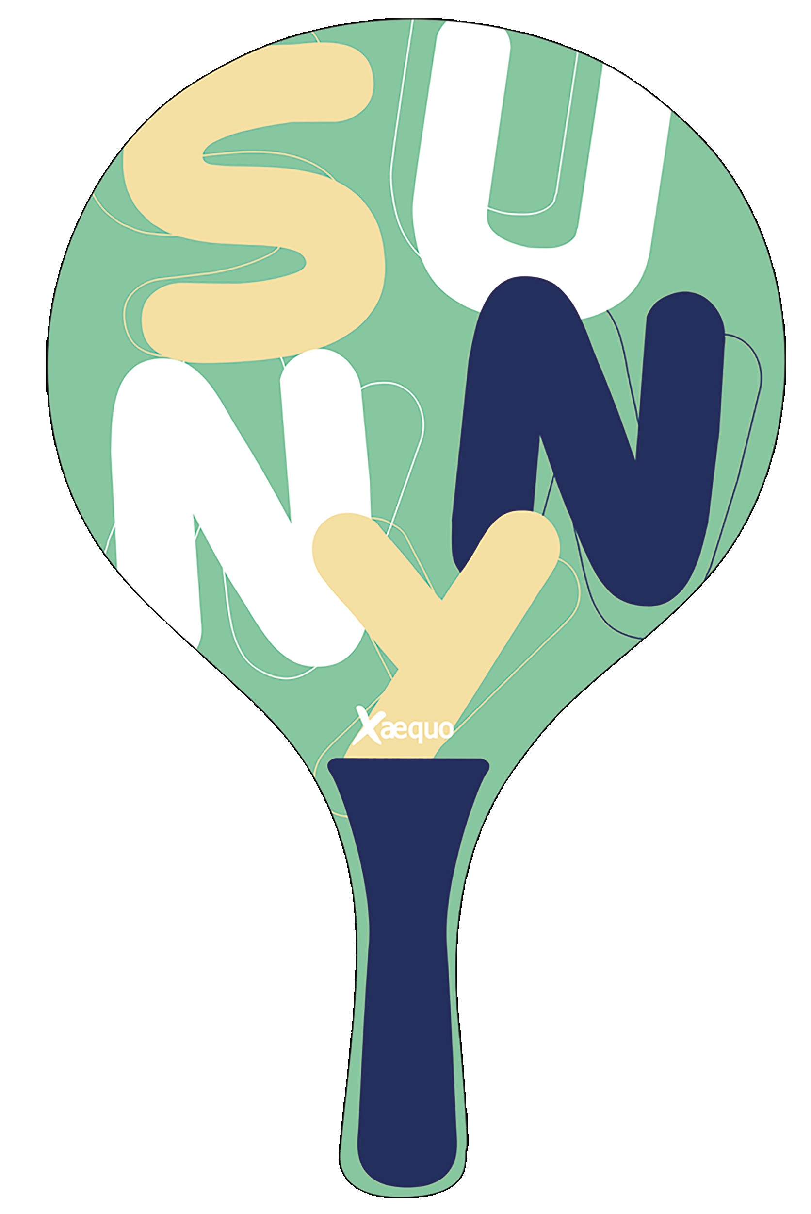 PELOTA DE PLAYA SUNNY CON MANGO EVA D.24CM 8MM?v=6982b551147da