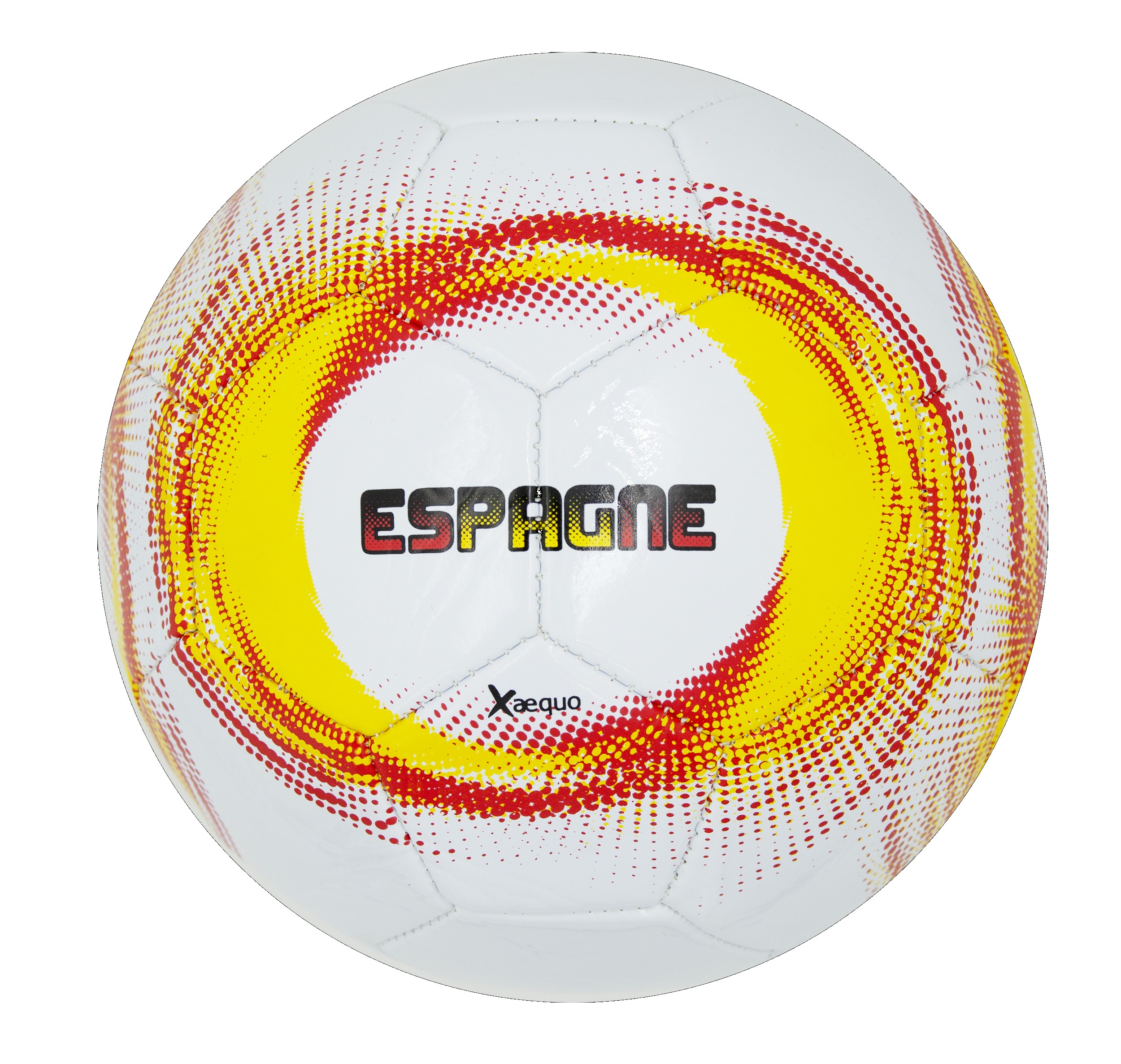 BALÓN DE FÚTBOL ESPAÑA COSIDO D.21,5CM XAEQUO?v=6982b55337624
