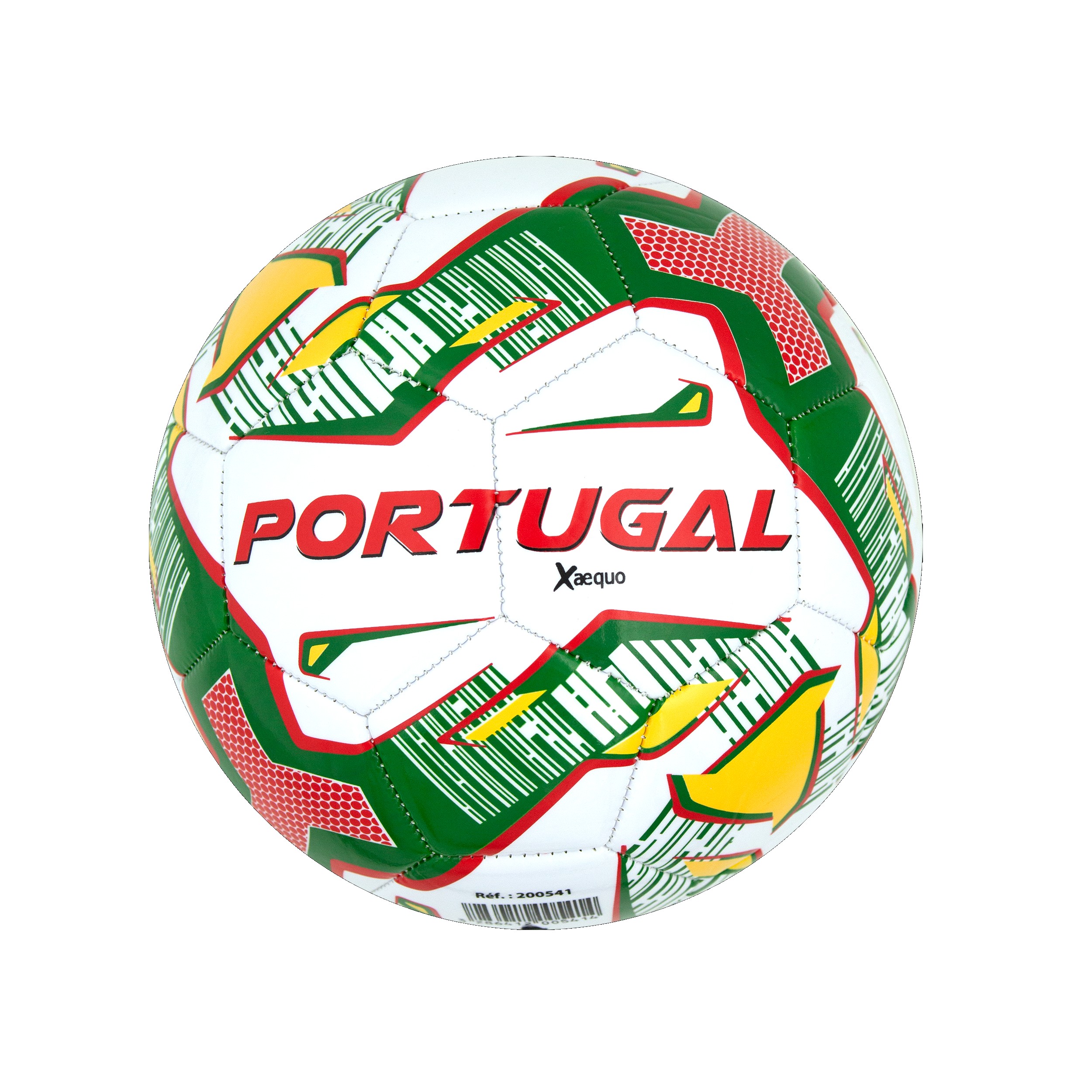 BALÓN DE FÚTBOL PORTUGAL COSIDO D.21,5CM XAEQUO?v=6982b5532115e