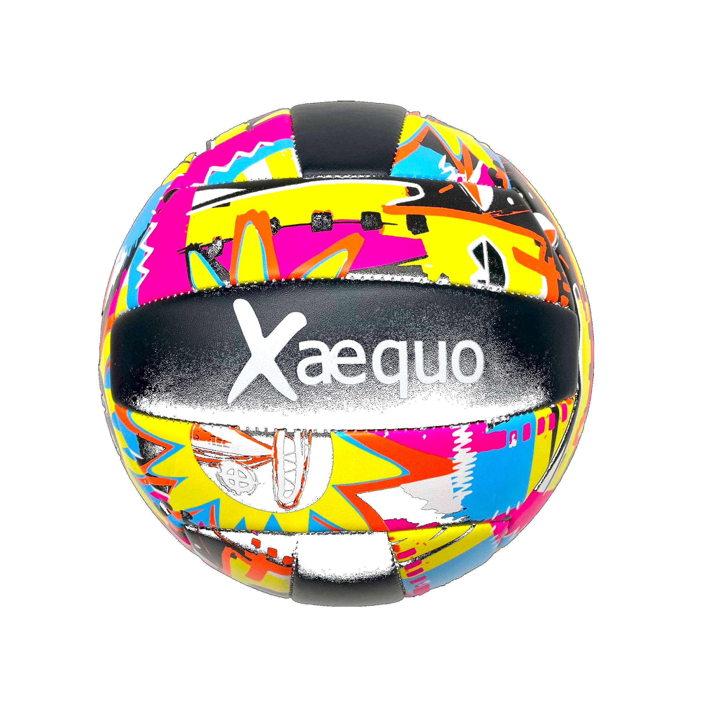 XAEQUO DE VOLEIBOL PLAYA ARTÍSTICO CON COSTURA NEG?v=6982b521a81f3