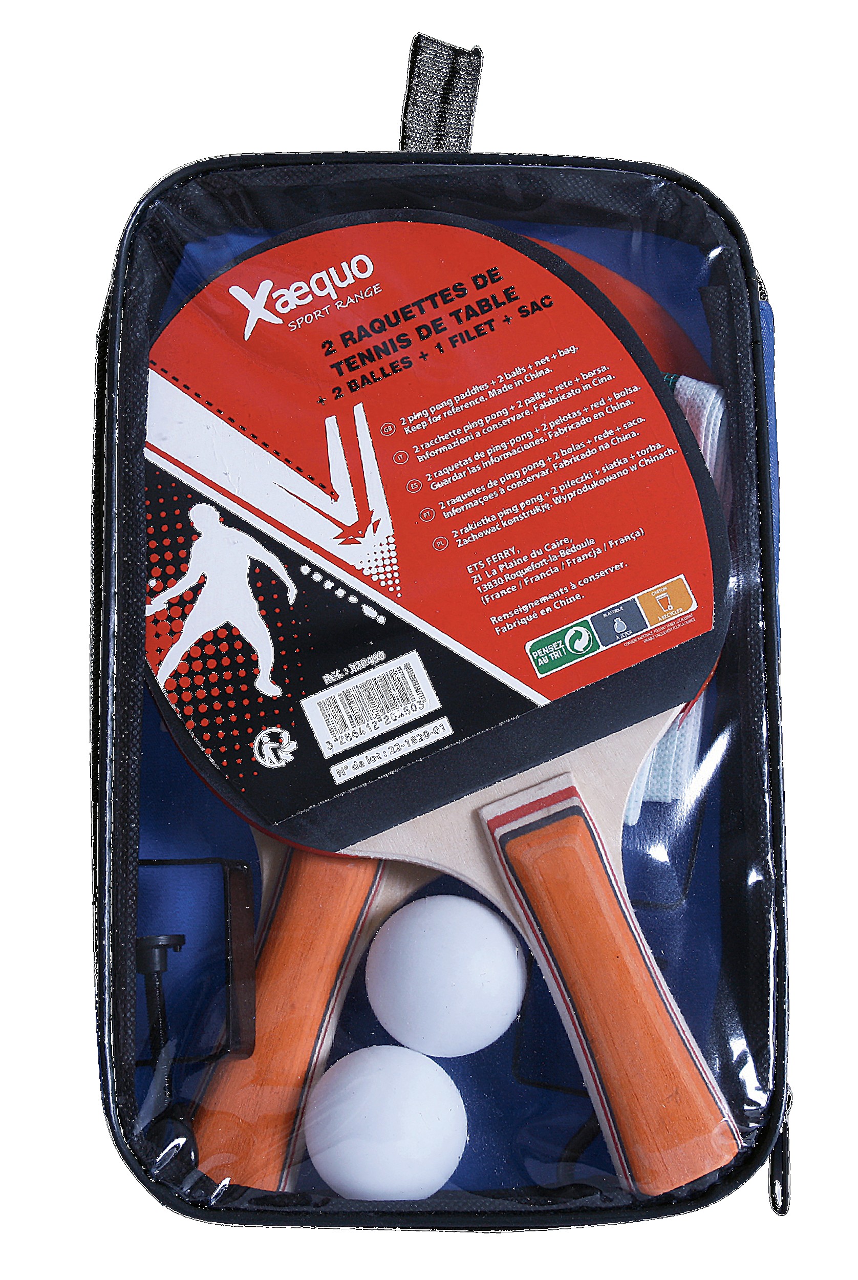 SET DE 2 RAQUETAS DE TENIS DE MESA XAEQUO?v=6982b523d758a