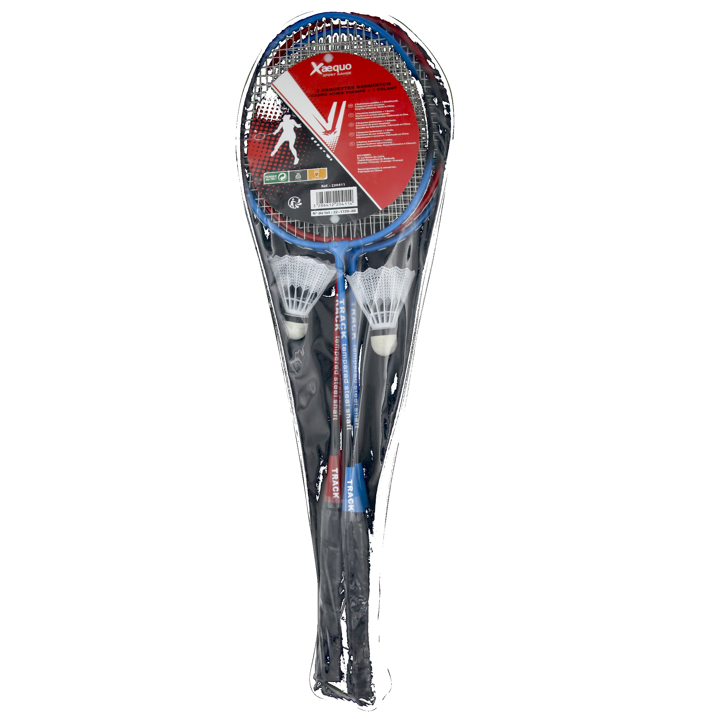 RAQUETAS DE BÁDMINTON DE ACERO XAEQUO?v=6982b5233bcc4