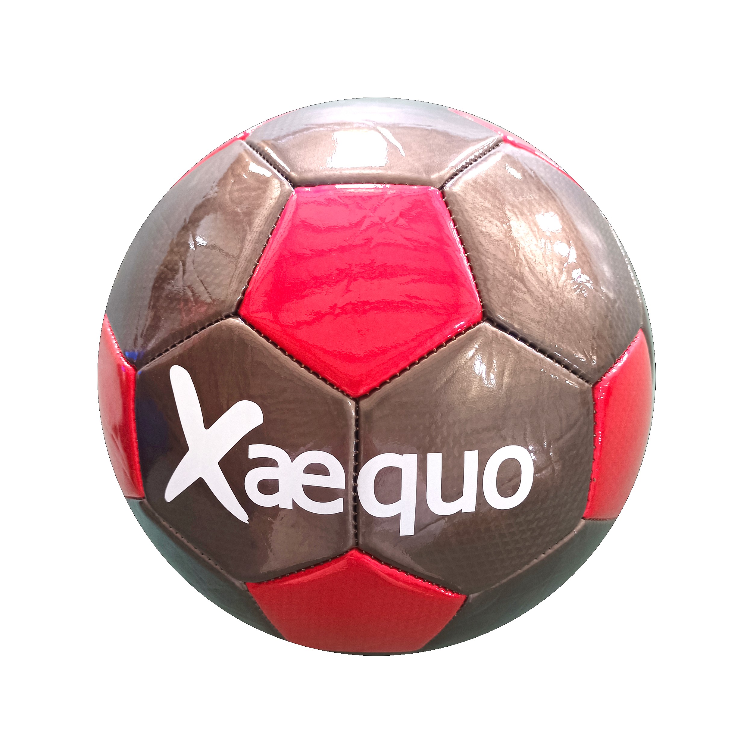 BALÓN DE FÚTBOL FLUORESCENTE BICOLOR, COSIDO, 21,5?v=6982b5530aa61