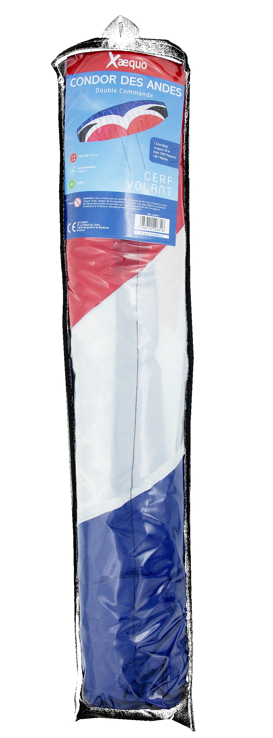 PARAFOIL 200X70CM CÓNDOR DE LOS ANDES DC?v=6982b5522949d