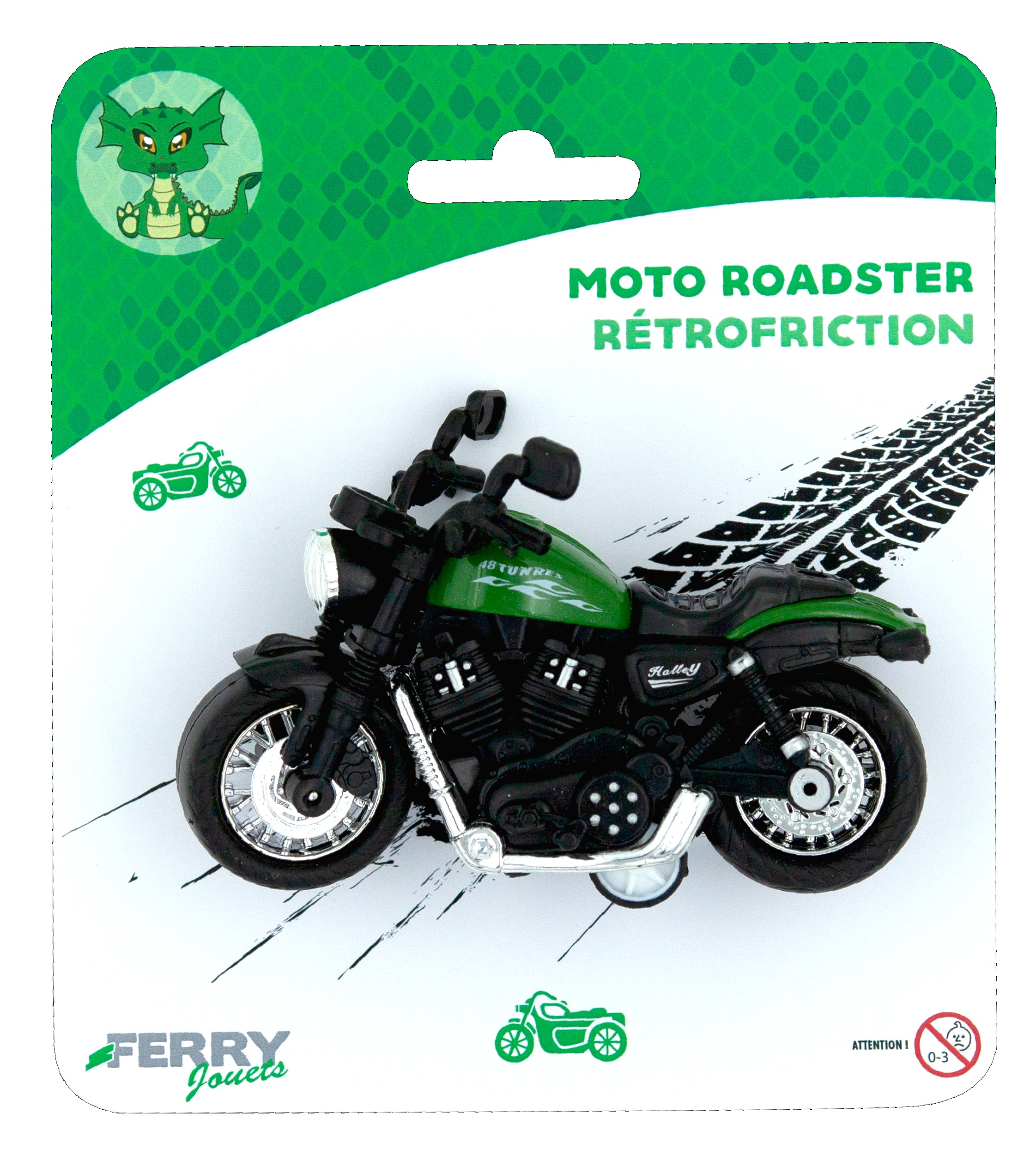 MOTOCICLETA ROADSTER METALICA CON RETROFRICCIÓN?v=69829e7c0740e