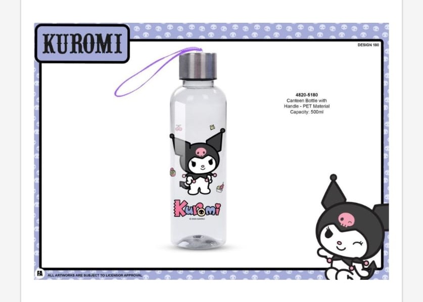 BOTELLA WATER KUROMI 500ML?v=69b37d62444f0