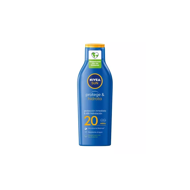 NIVEA LECHE SOLAR HIDRATANTE SPF20 PROTECCION MEDI?v=69bf3709e4c65