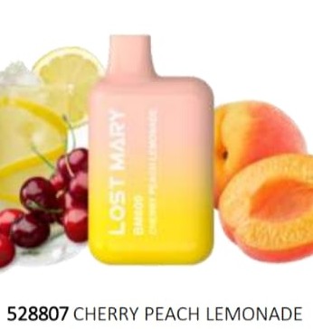 CHERRY PEACH LEMONADE 20 MG 600 PUFF?v=69b37d5e5e674