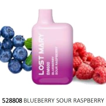 BLUEBERRY SOUR RASPBERRY 20 MG 600 PUFF?v=69b37d5e619a1