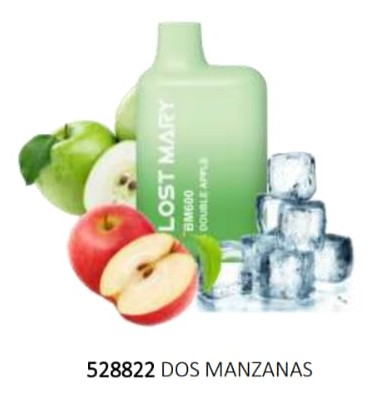 DOS MANZANAS 20 MG 600 PUFF?v=69b37d5e2f543