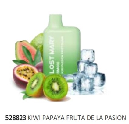 KIWI PAPAYA FRUTA DE LA PASION 20 MG 600 PUFF?v=69b37d5e32bbf