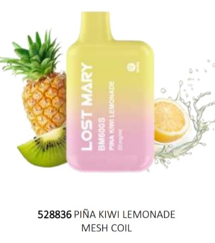 PIÑA KIWI LEMONADE MESH COIL 20 MG 600 PUFF?v=69b37d5e74b73