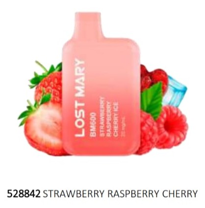 STRAWBERRY RASPBERRY CHERRY 20 MG 600 PUFF?v=69b37d5e84f88
