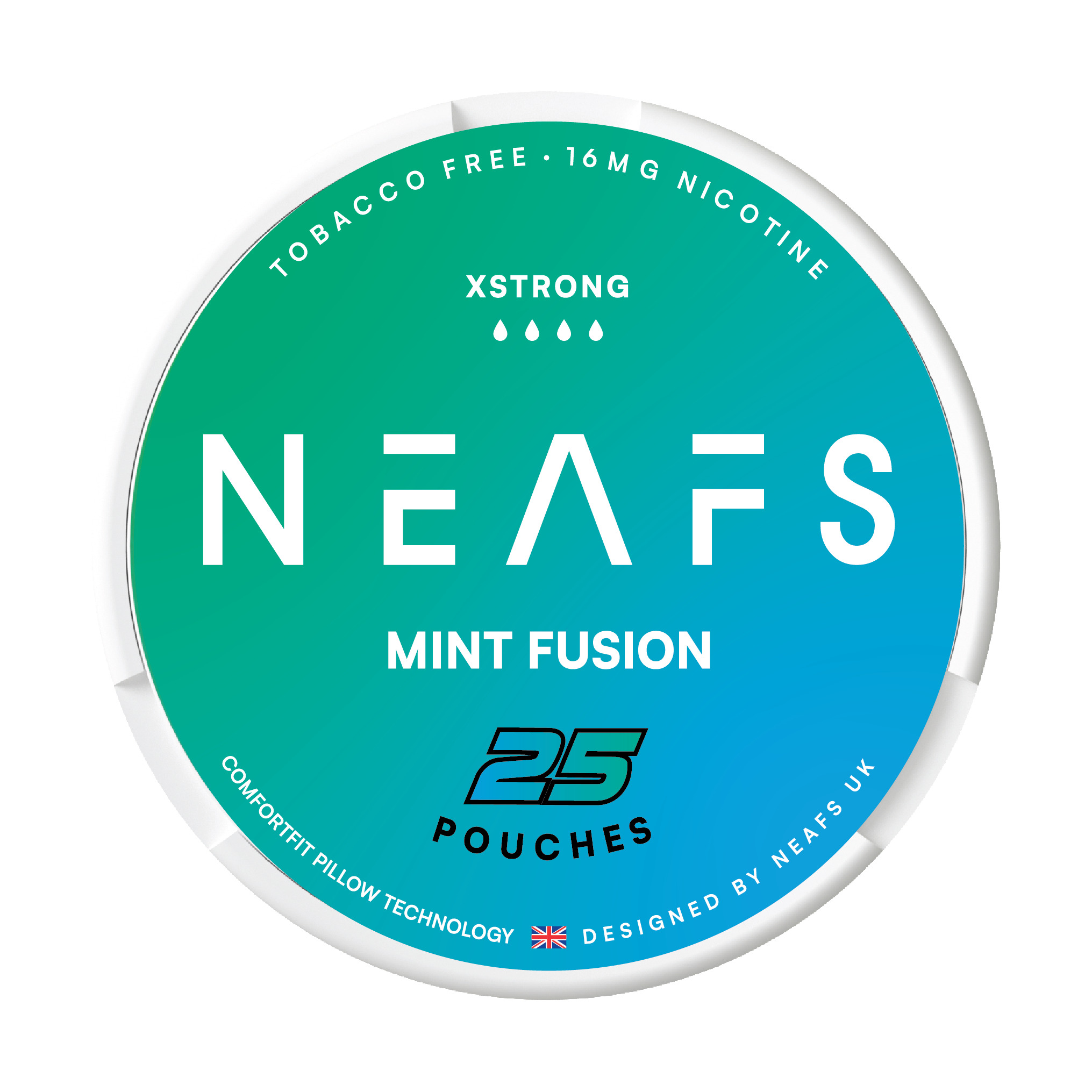NEAFS POUCHES P25 XSTRONG FUSIÓN MENTA 16MG?v=69f7378b7343f