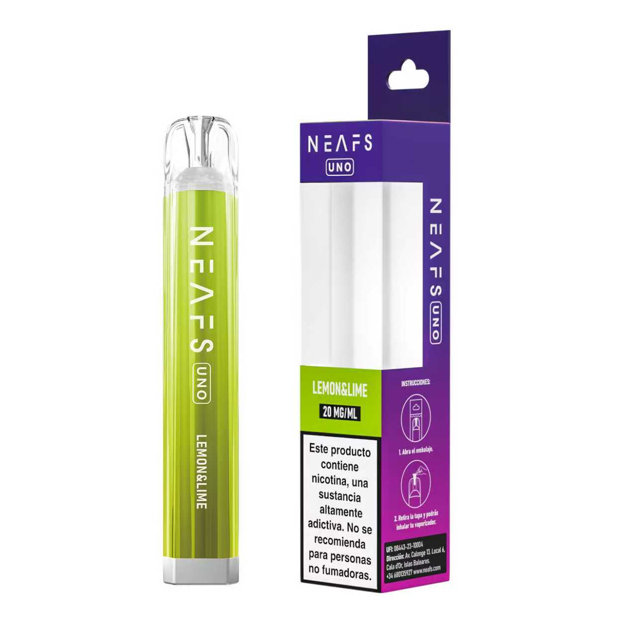 NEAFS UNO LIMÓN & LIMA 20MG?v=69f7378bbc267
