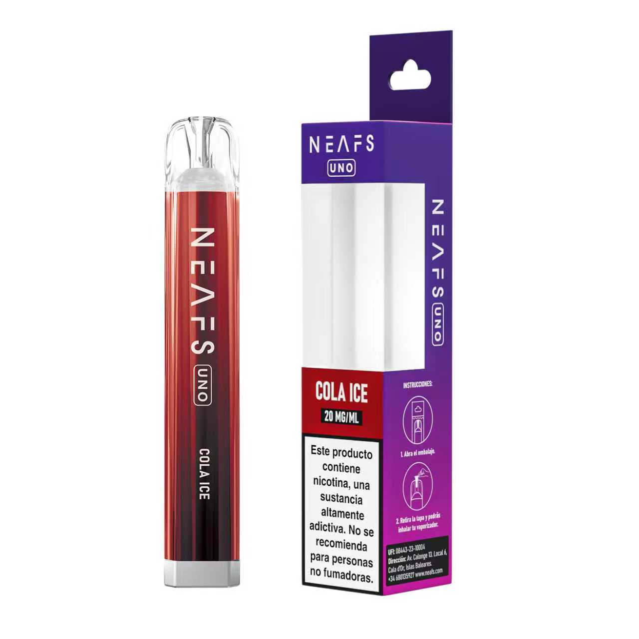 NEAFS UNO COLA ICE 20MG?v=69f7378ba8a91