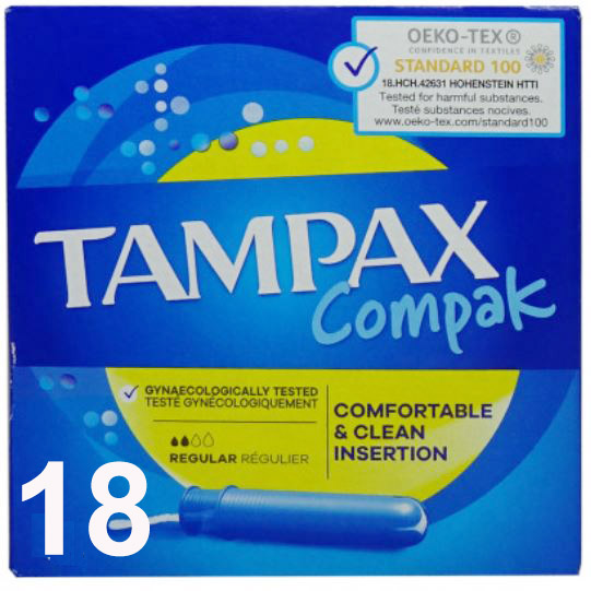 TAMPAX COMPAK REGULAR 18 U?v=6a3f0d4258bb4