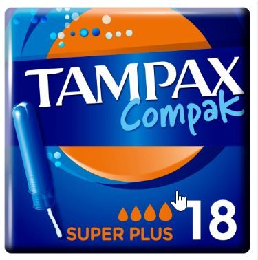 TAMPAX COMPAK SUPER PLUS 18 U?v=6a3f0d425dd67