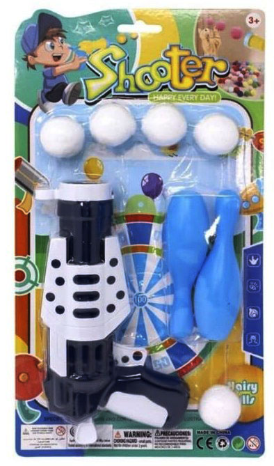 PISTOLA BOLOS + 5 PELOTAS?v=69b37d5ff2798