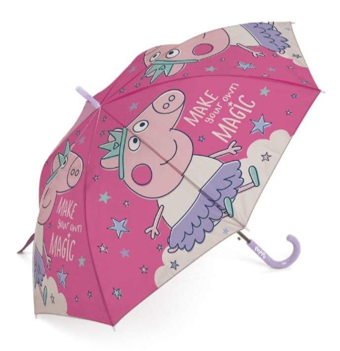 PARAGUAS AUTOMATICO PEPPA PIG 48CM?v=69b37d6060db4