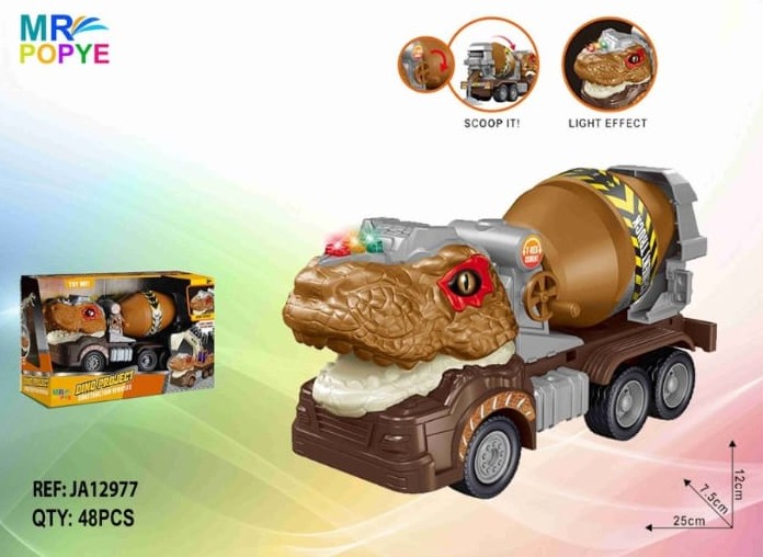 HORMIGONERA DINOSAURIO LUZ SONIDO?v=69b37d6215b0a