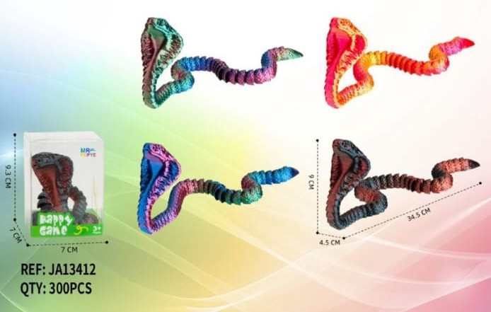 SERPIENTE 3D 37CM?v=69b37d61487f4