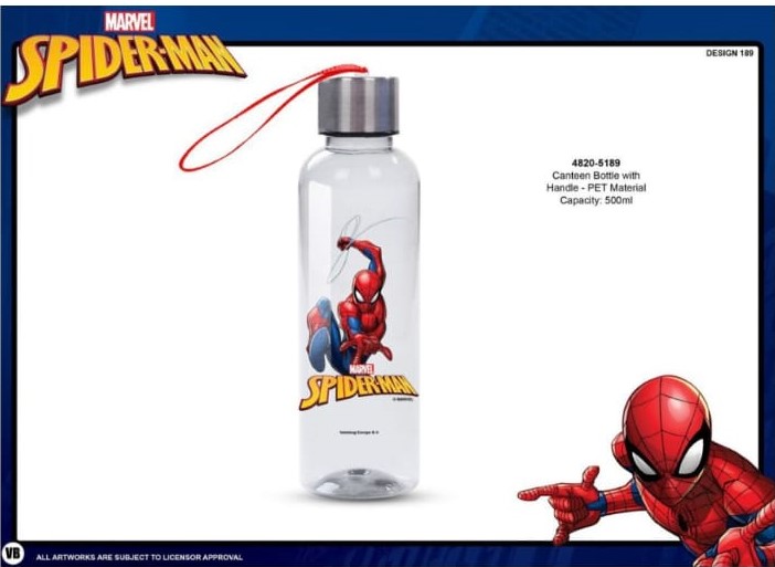 BOTELLA WATER SPIDERMAN 500ML?v=69b37d62477cc