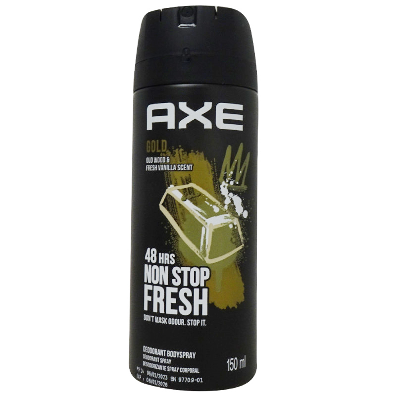 AXE DESOD 150ML GOLD?v=693b21b878fa3